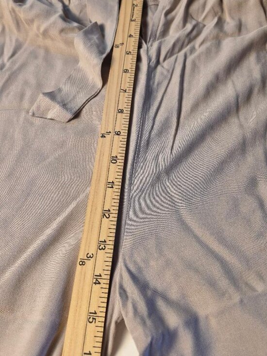 NWOT Zenana Outfitters Gray Jumpsuit SZ Medium 100% Rayon - Picture 8 of 9